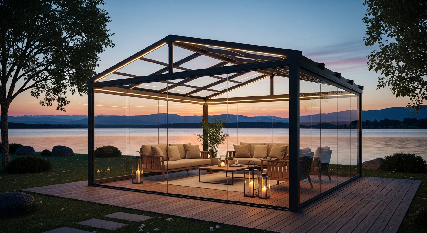 Haraketli Cam Tavan Sistemi